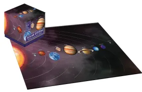 100 Piece Cube Jigsaw Puzzle Solar System