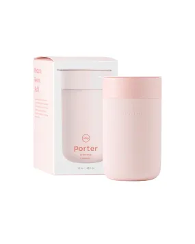 16oz Porter Ceramic Travel Mug - Blush