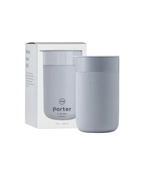 16oz Porter Ceramic Travel Mug - Slate