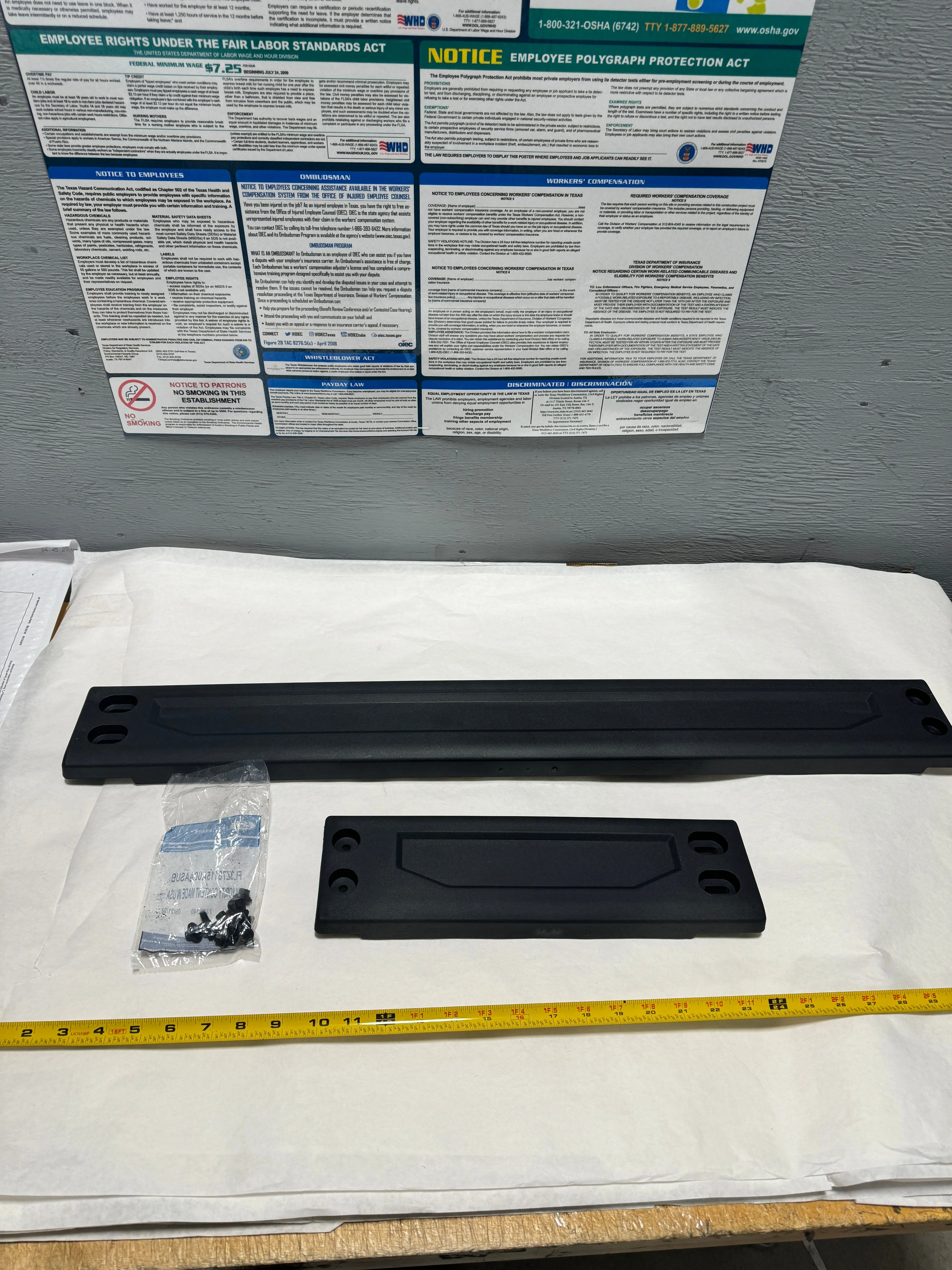 2015-2024 Ford F-150 Under Seat Cargo Organizer Storage Compartment OEM