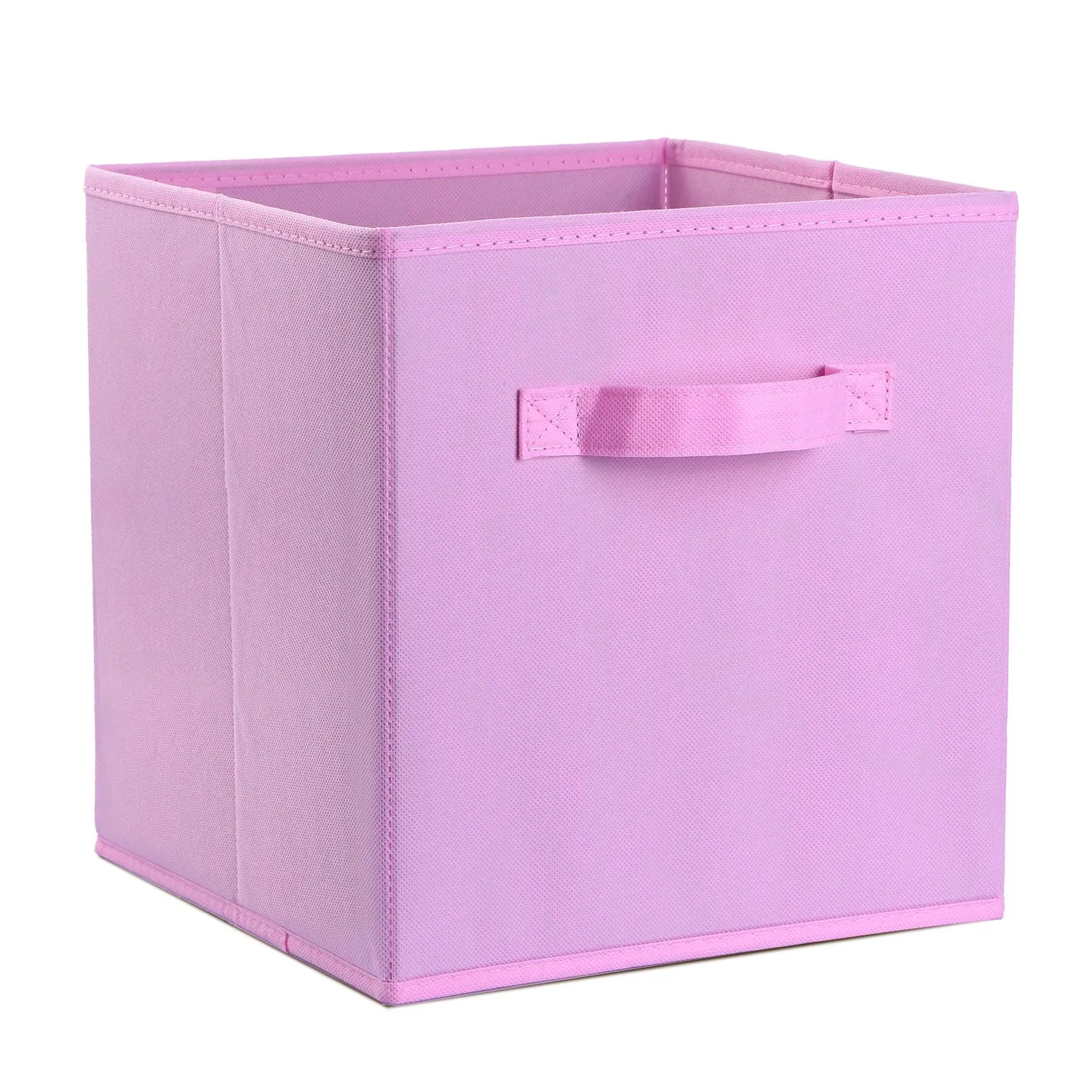 4 Pack Foldable Storage Cube Bins Cloths Closet Space Organizer Basket Shelves Box for Clothes Toys Books Cabinet