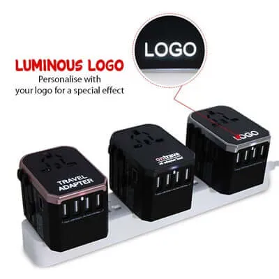 4 USB with Type-C Travel Adapter