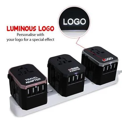 4 USB with Type-C Travel Adapter