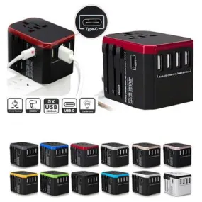4 USB with Type-C Travel Adapter