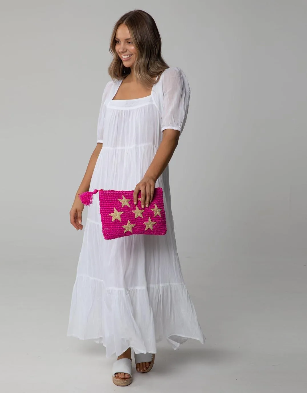 7 Star Clutch - Pink