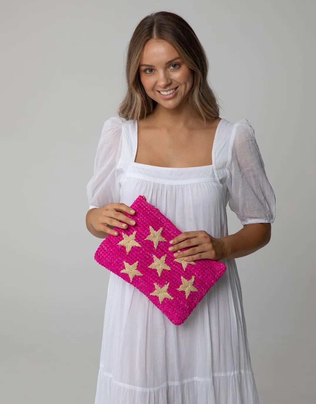 7 Star Clutch - Pink
