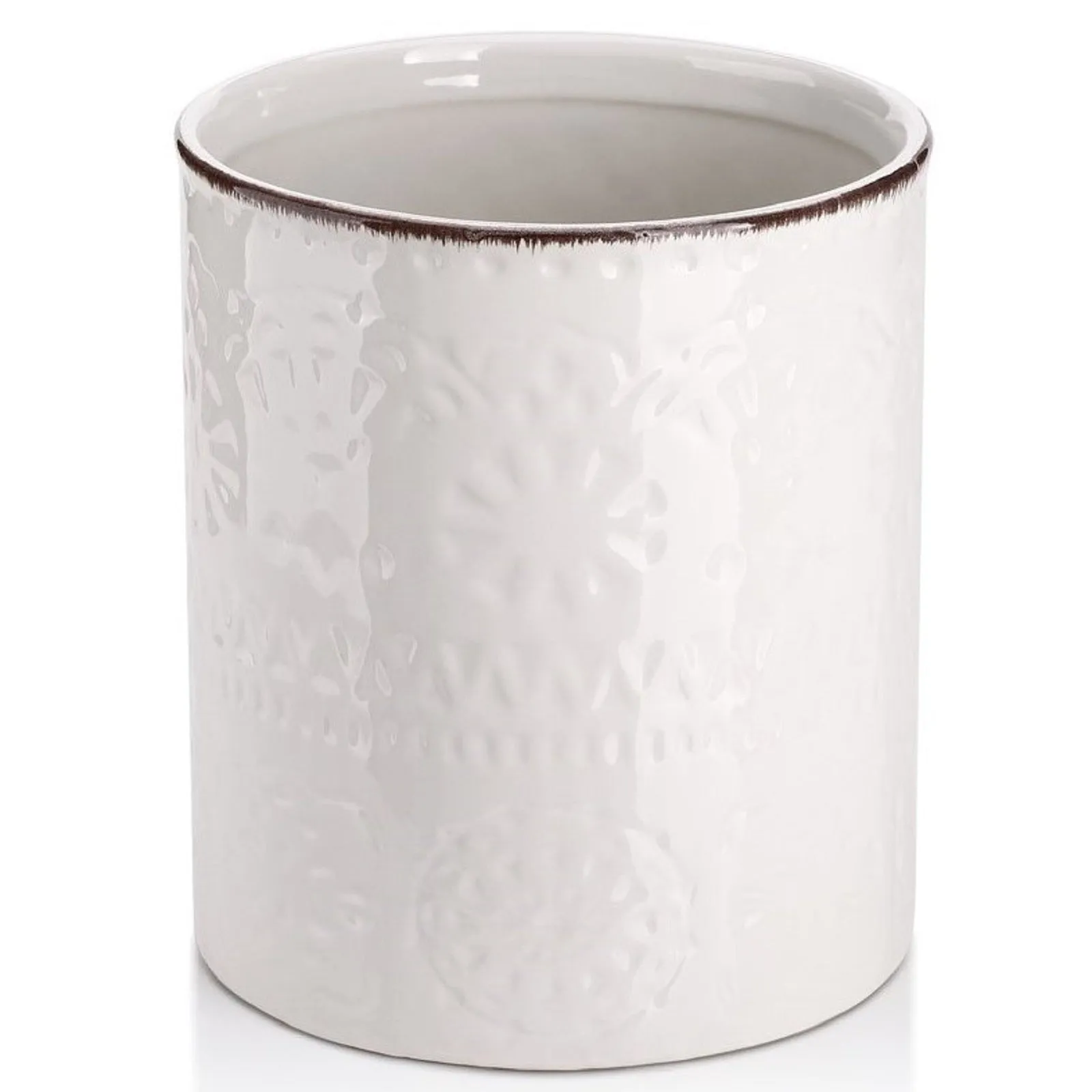 7.2″ Extra Large Ceramic Utensil Crock