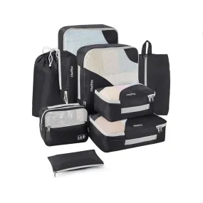 8 Set Packing Cubes Luggage Organizer Set