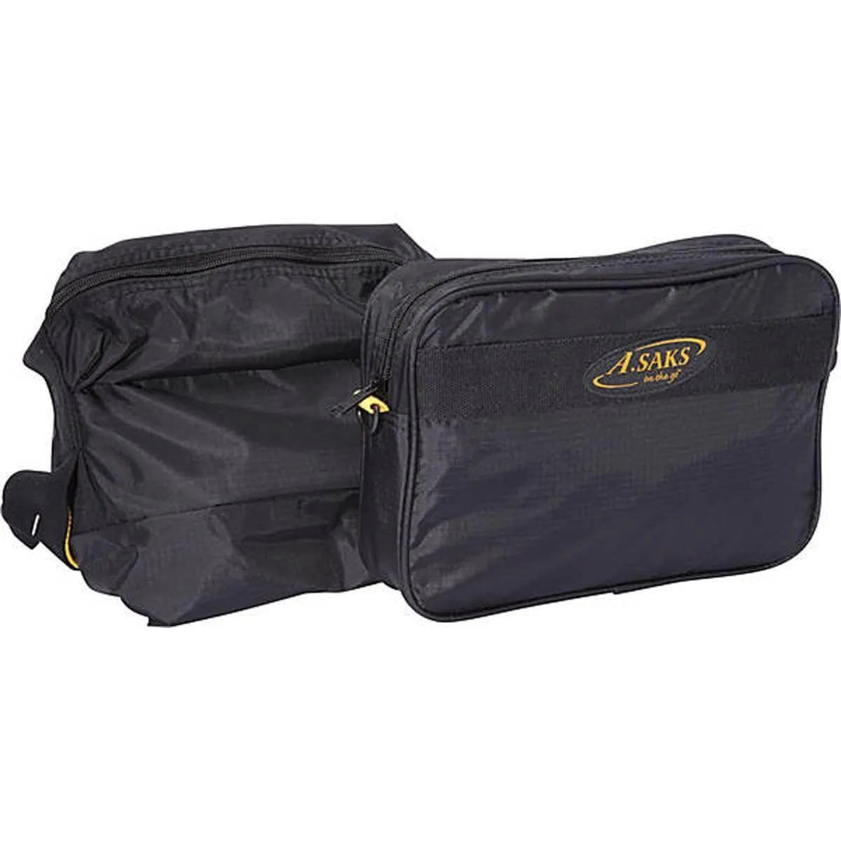A. Saks 22” Folding 420D Nylon Duffel Bag with Storage Pouch