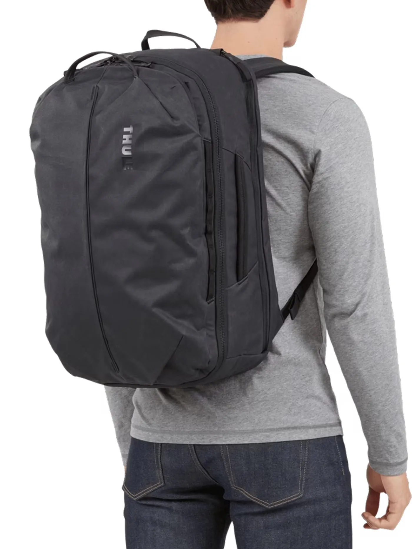 Aion 40L Black Backpack