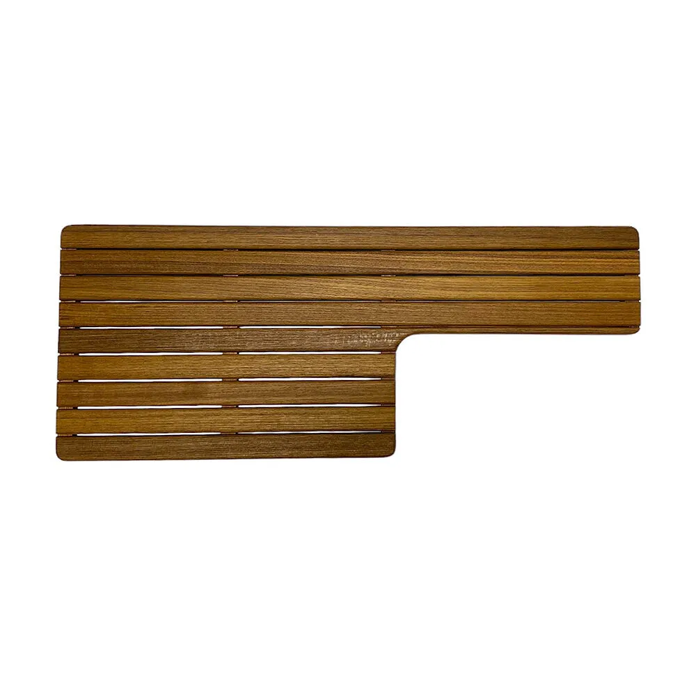 Airstream Teak Shower Bench for Tommy Bahama Travel Trailers