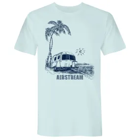 Airstream Trailer on the Beach T-Shirt