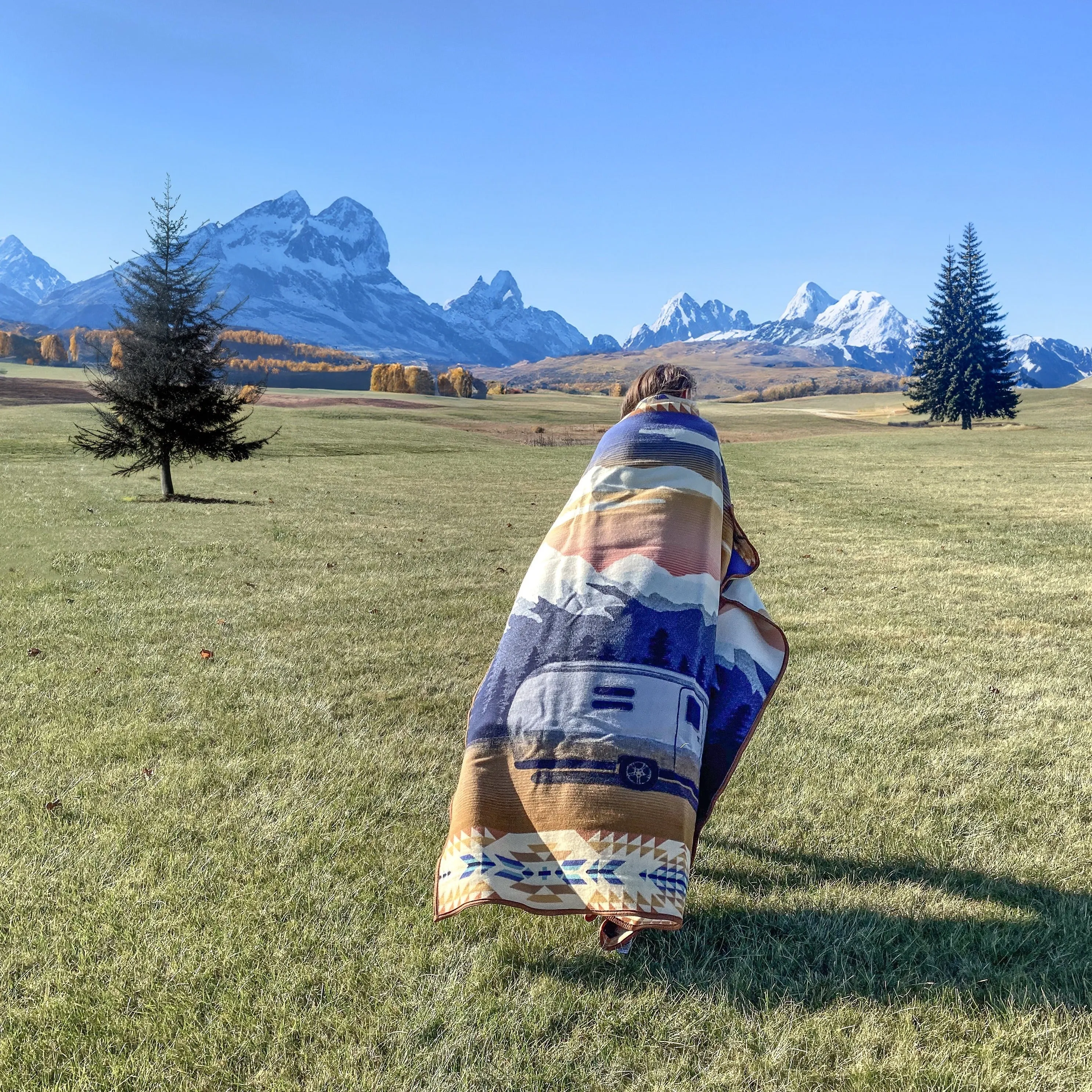 Airstream x Pendleton Woolen Mills Jacquard Blanket