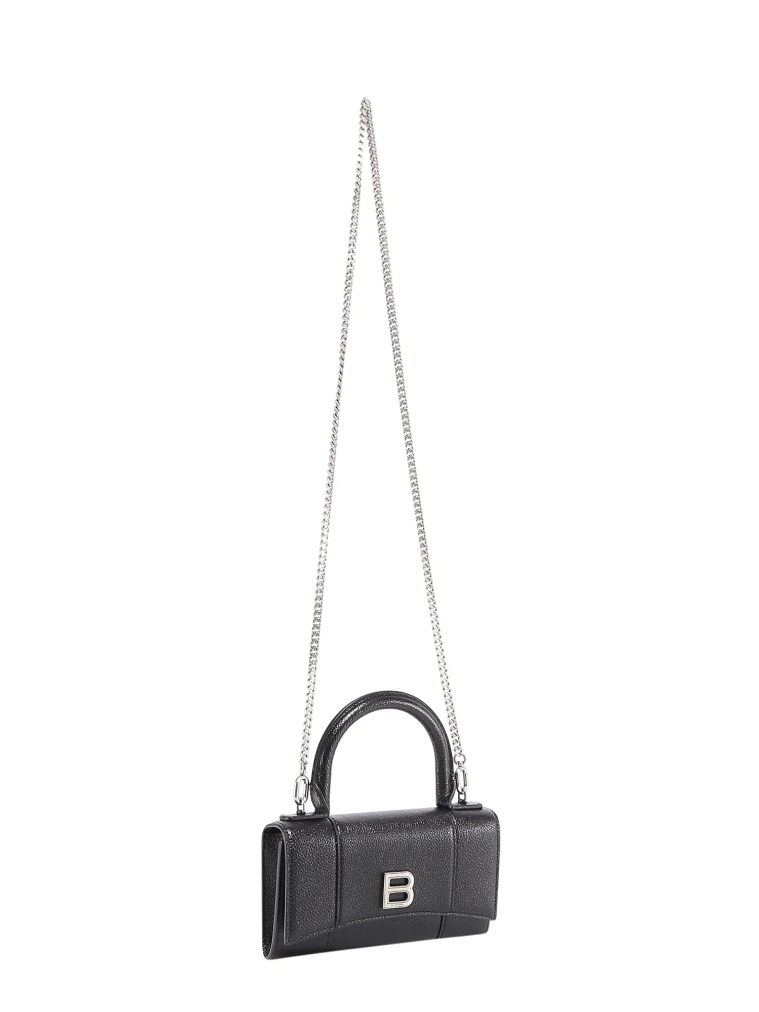 Balenciaga B Top Handle Crossbody Bag