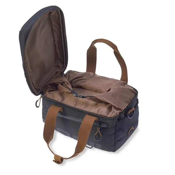 Basil Miles Topcase Trunkbag - Black Slate