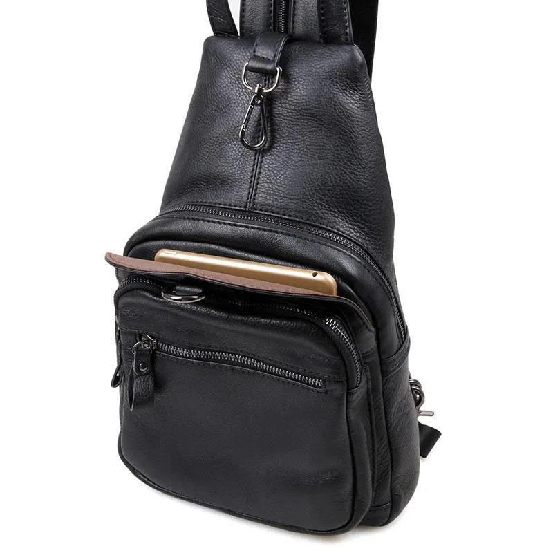 Black Little School Backpacks Sling Bag