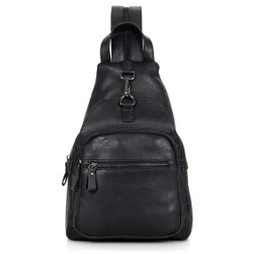 Black Little School Backpacks Sling Bag