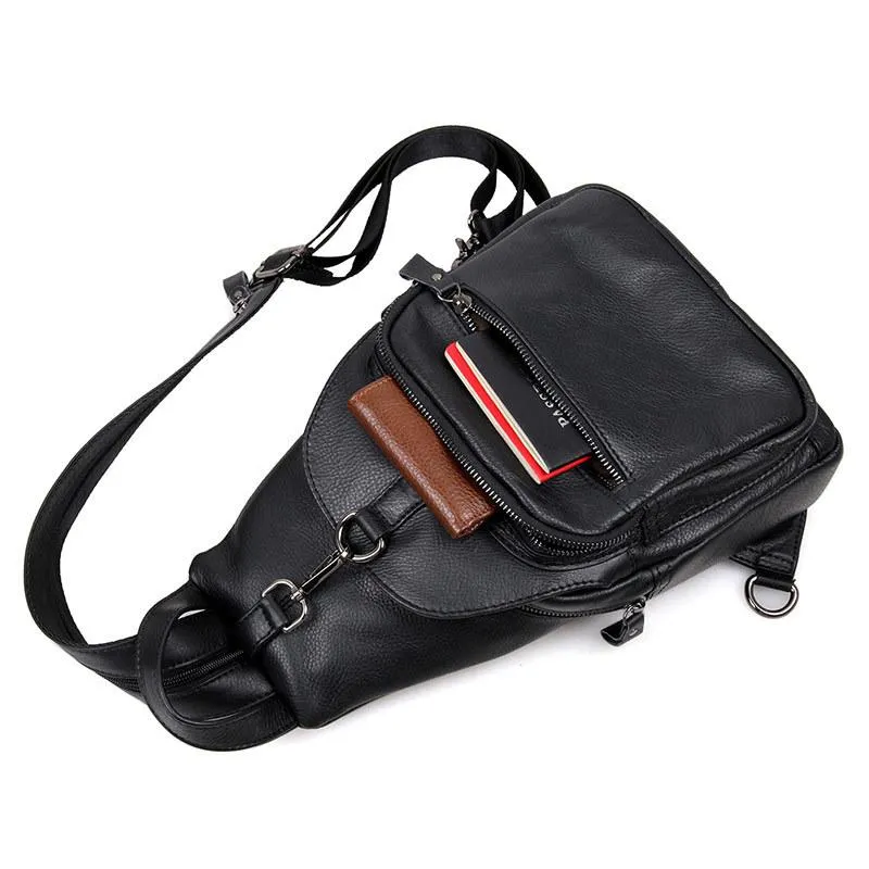 Black Little School Backpacks Sling Bag