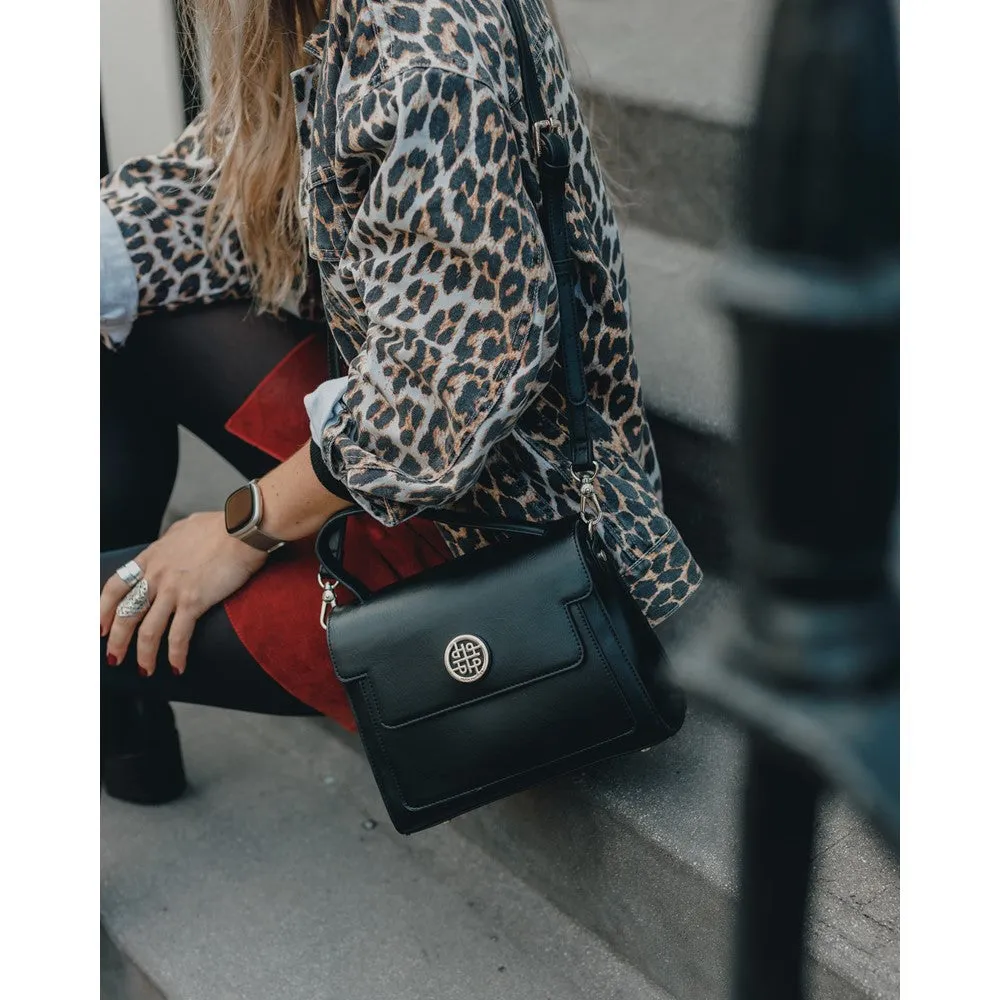 Black Snow Crossbody Bag