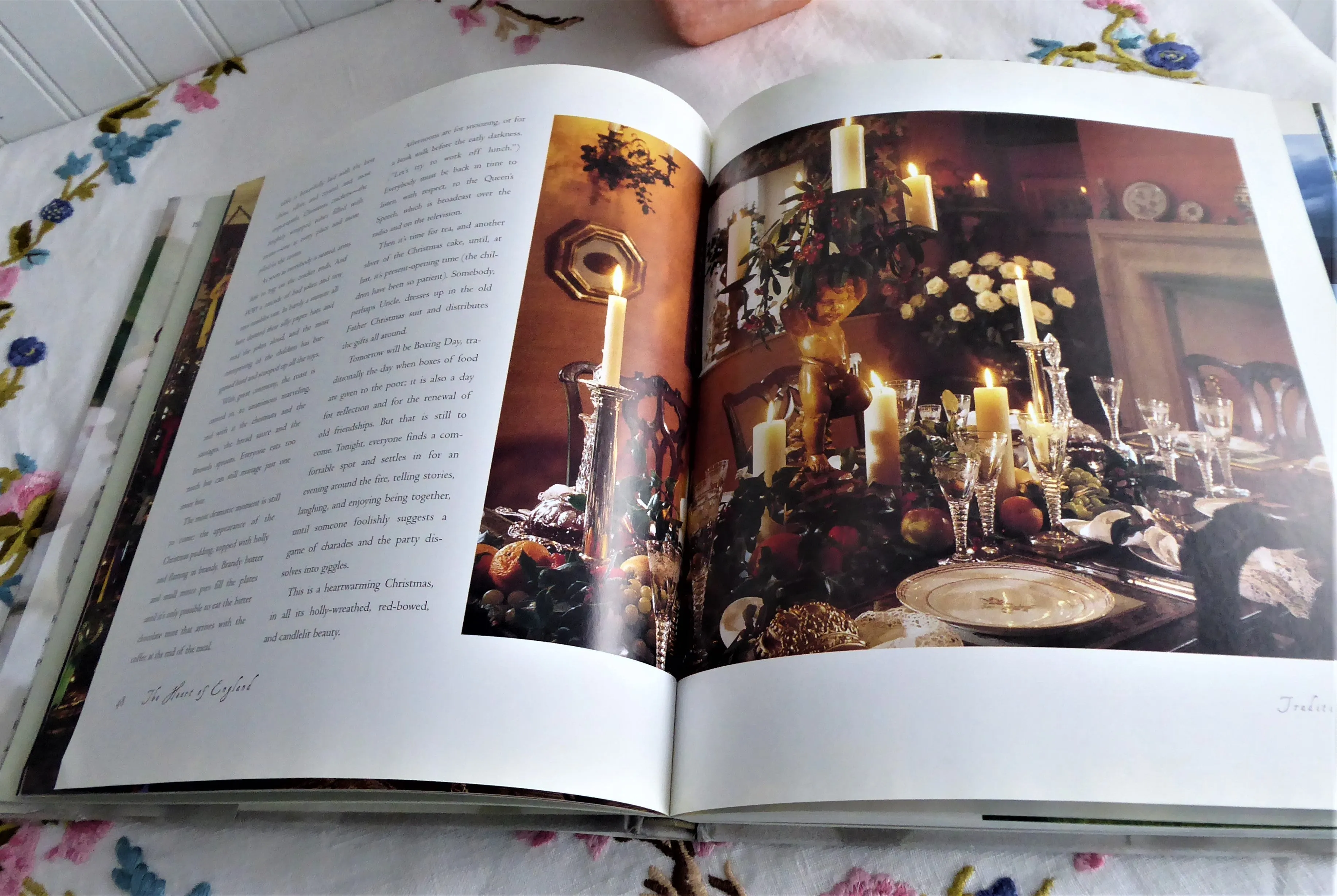 Book Victoria Magazine Heart of England Hardback Gorgeous Photos 1999 New