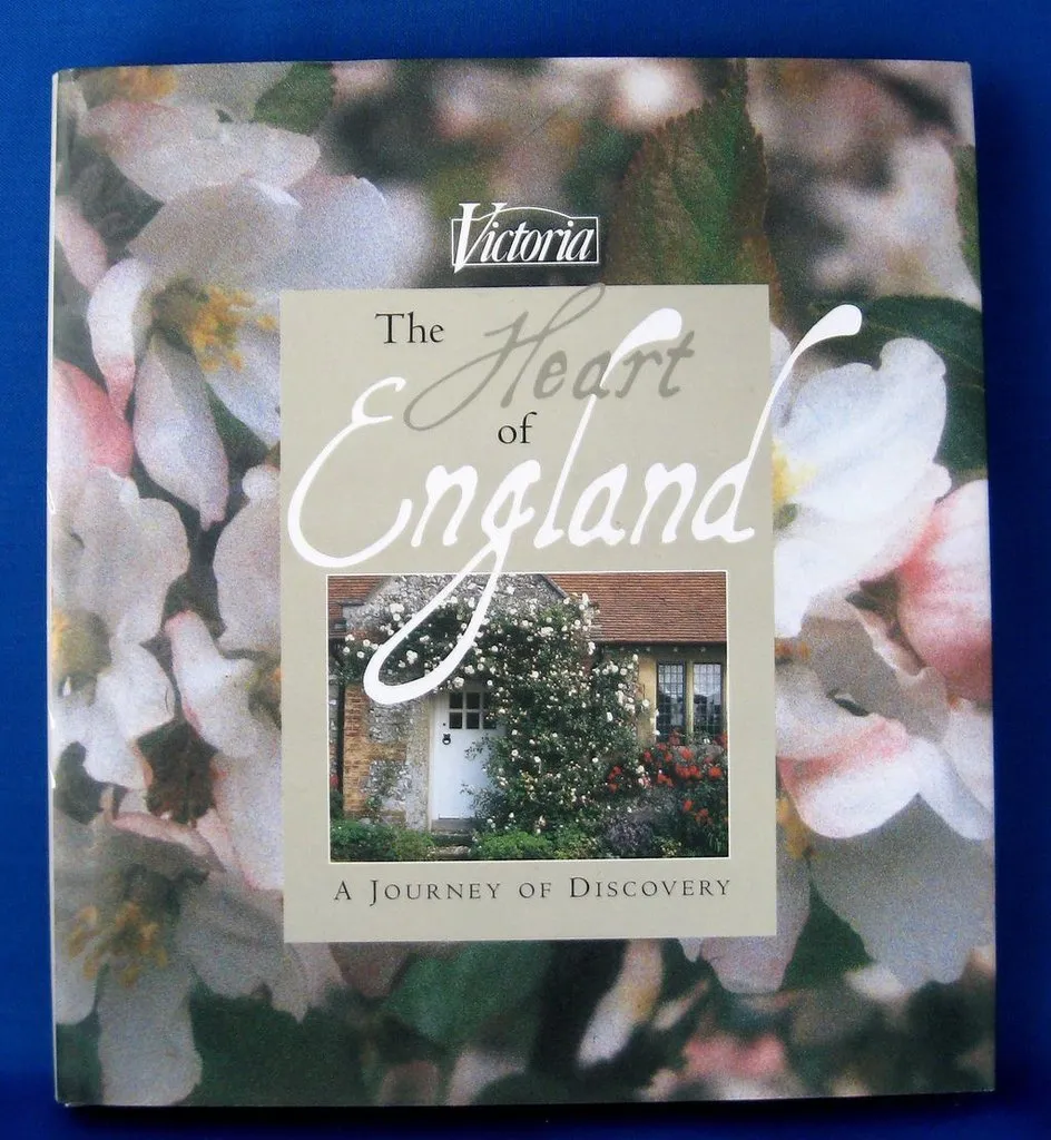 Book Victoria Magazine Heart of England Hardback Gorgeous Photos 1999 New