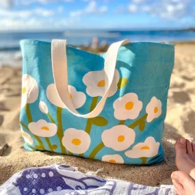 Bouquet oversized tote