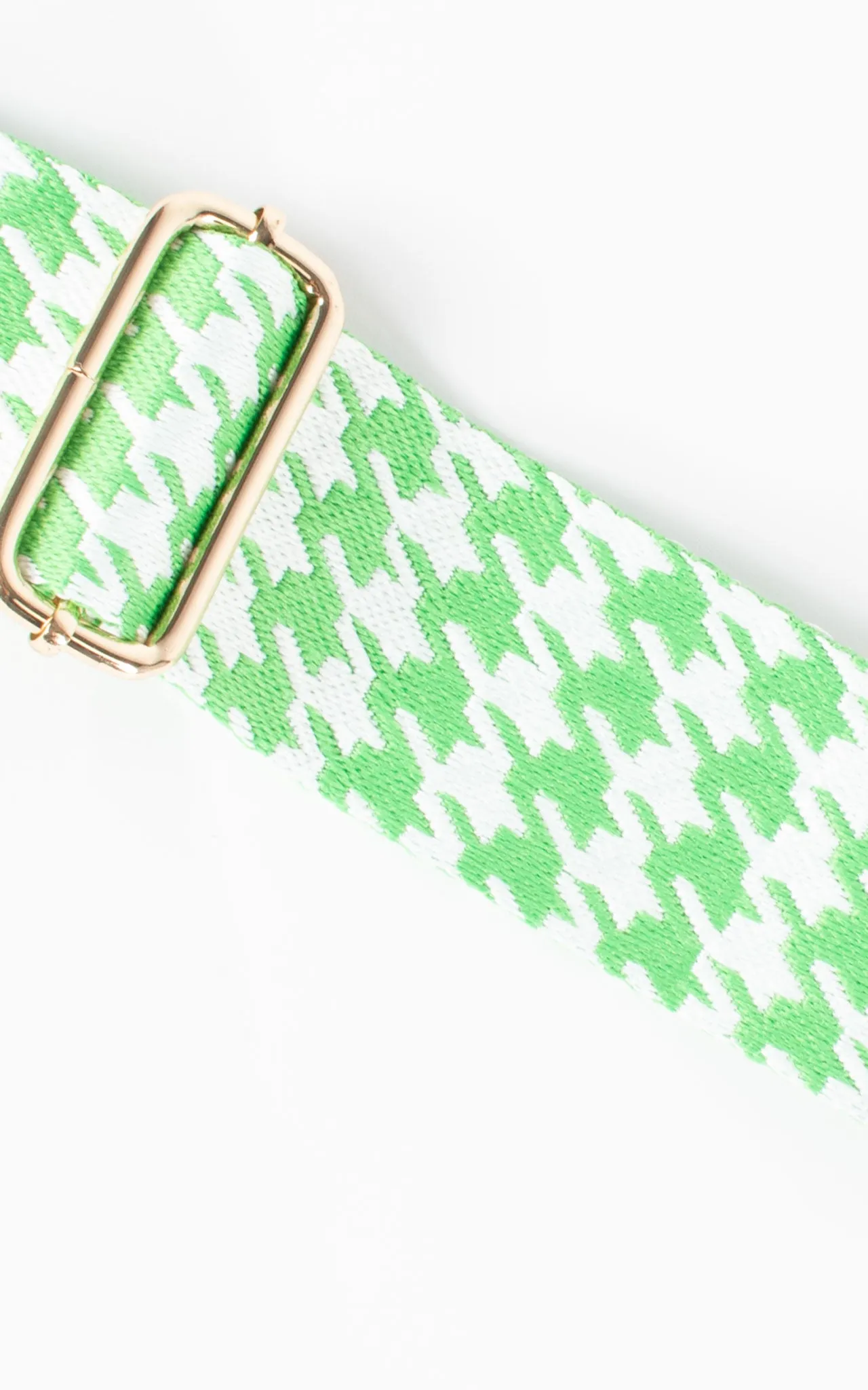 Briony | Bag Strap | Dogtooth | Green