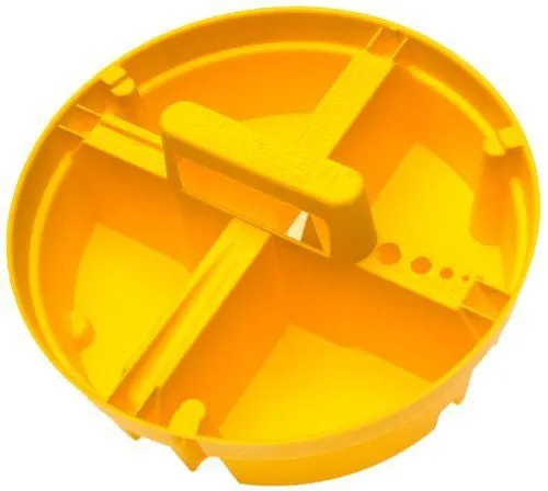 Bucket Boss 15051 4 Compartment 5 Gallon Bucket Stacker Storage Organizers - Quantity of 12