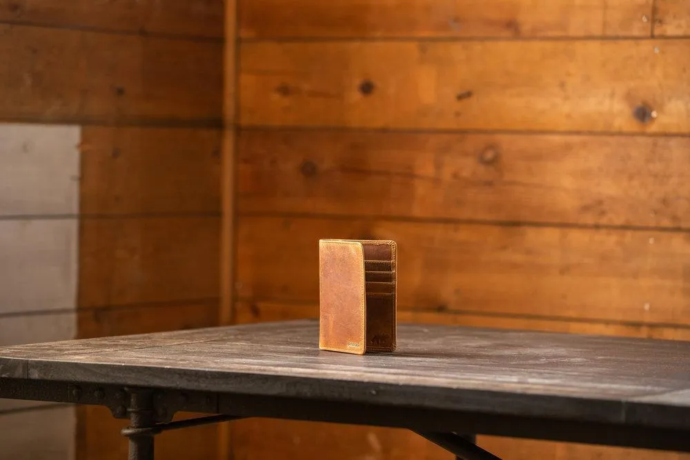 Buffalo Leather Passport Wallet