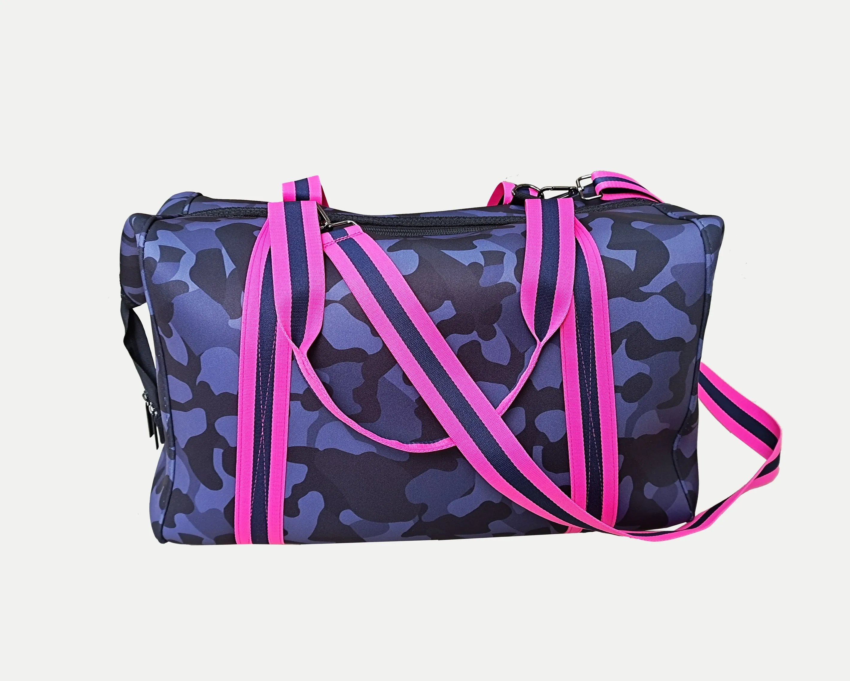 Camouflage Neoprene Duffel Bag - Assorted Colors