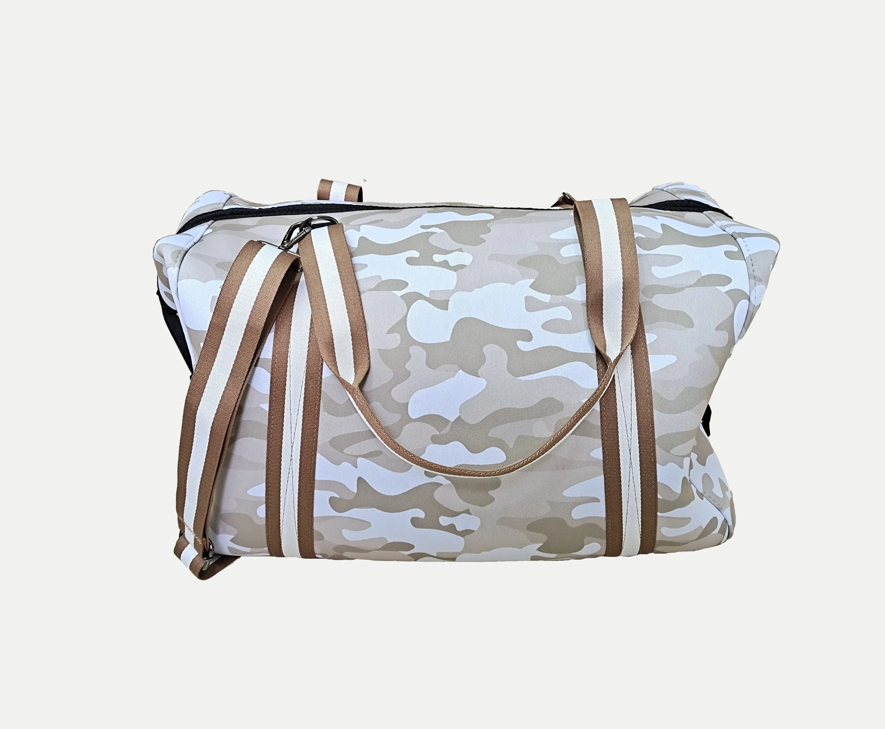 Camouflage Neoprene Duffel Bag - Assorted Colors