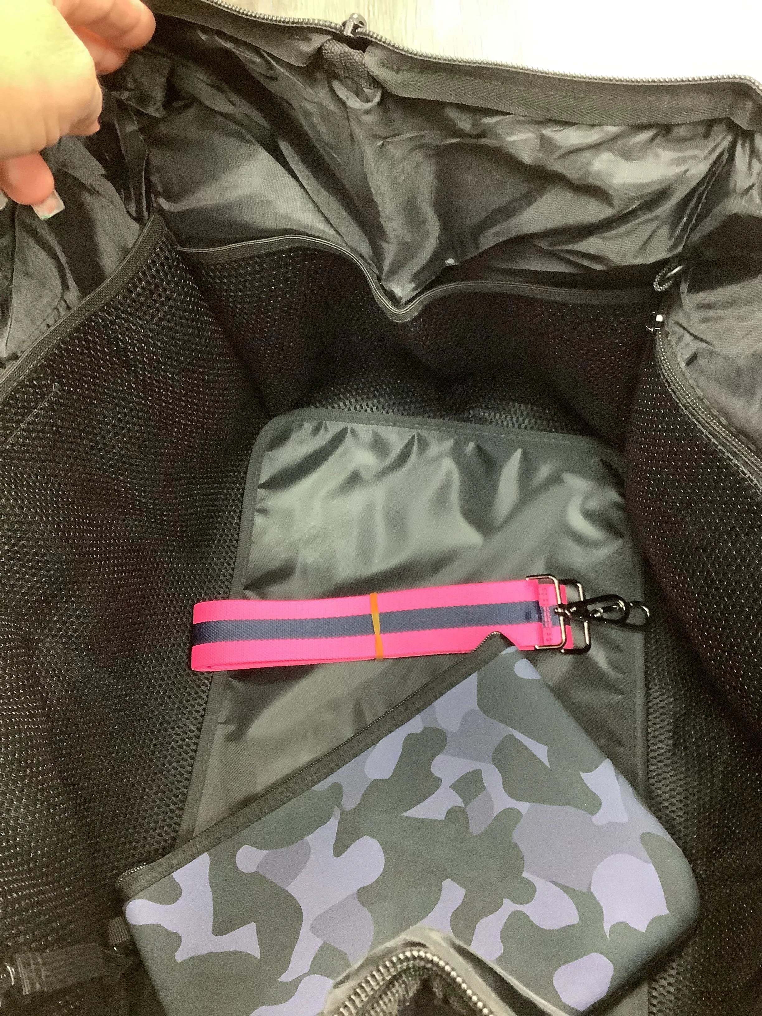Camouflage Neoprene Duffel Bag - Assorted Colors