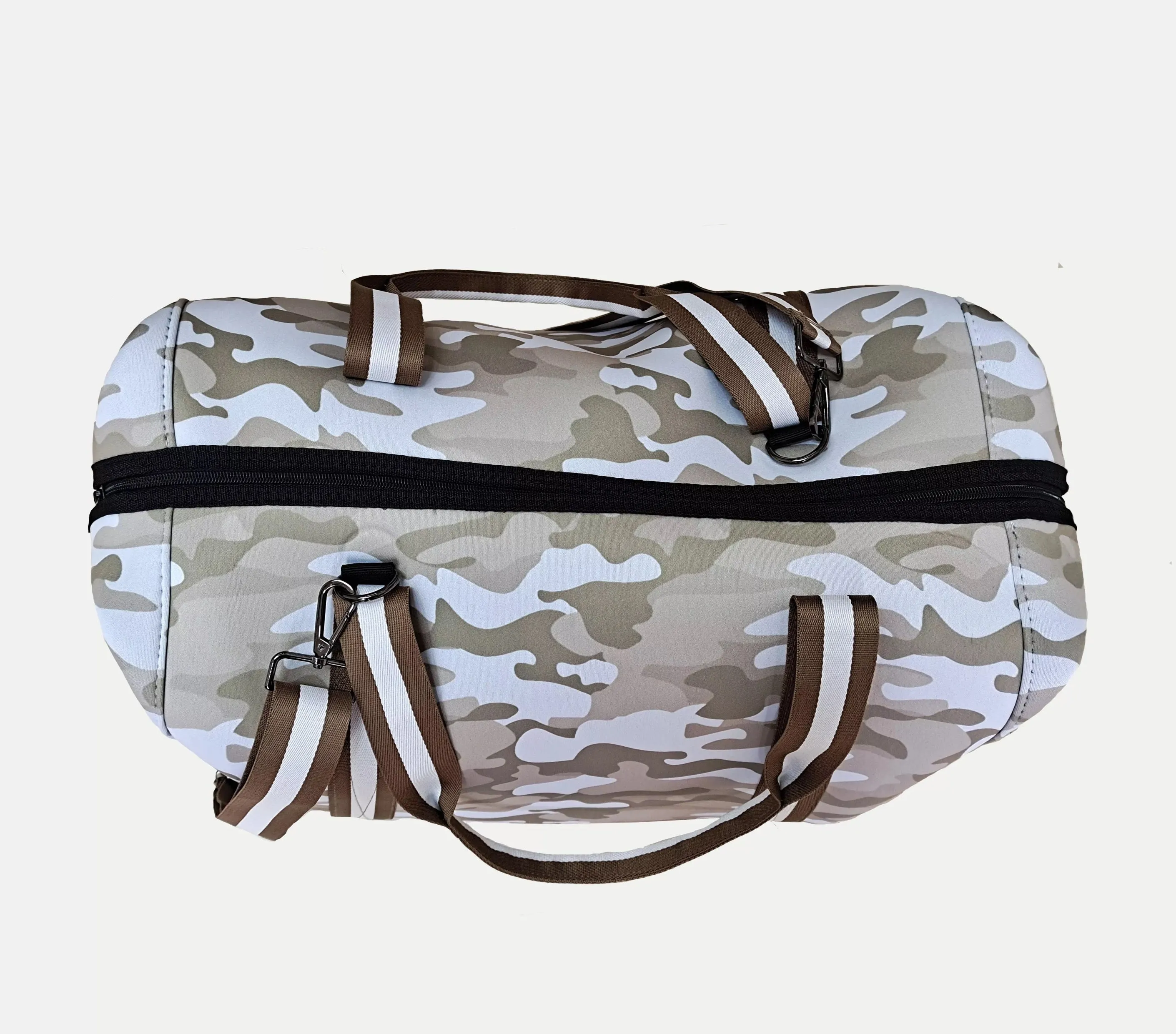 Camouflage Neoprene Duffel Bag - Assorted Colors