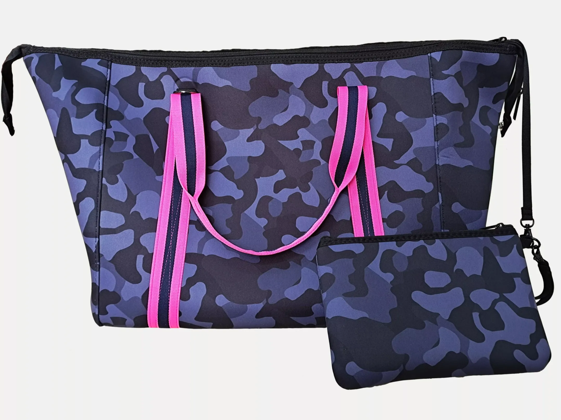 Camouflage Neoprene Duffel Bag - Assorted Colors