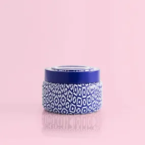 Capri Blue Volcano Blue Printed Travel Tin 8.5 oz
