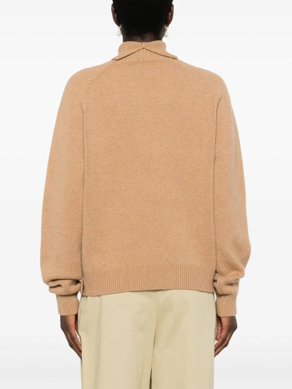 CASHMERE HIGH-NECK JUMPER