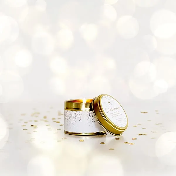 Celebration Scented Tin Candle