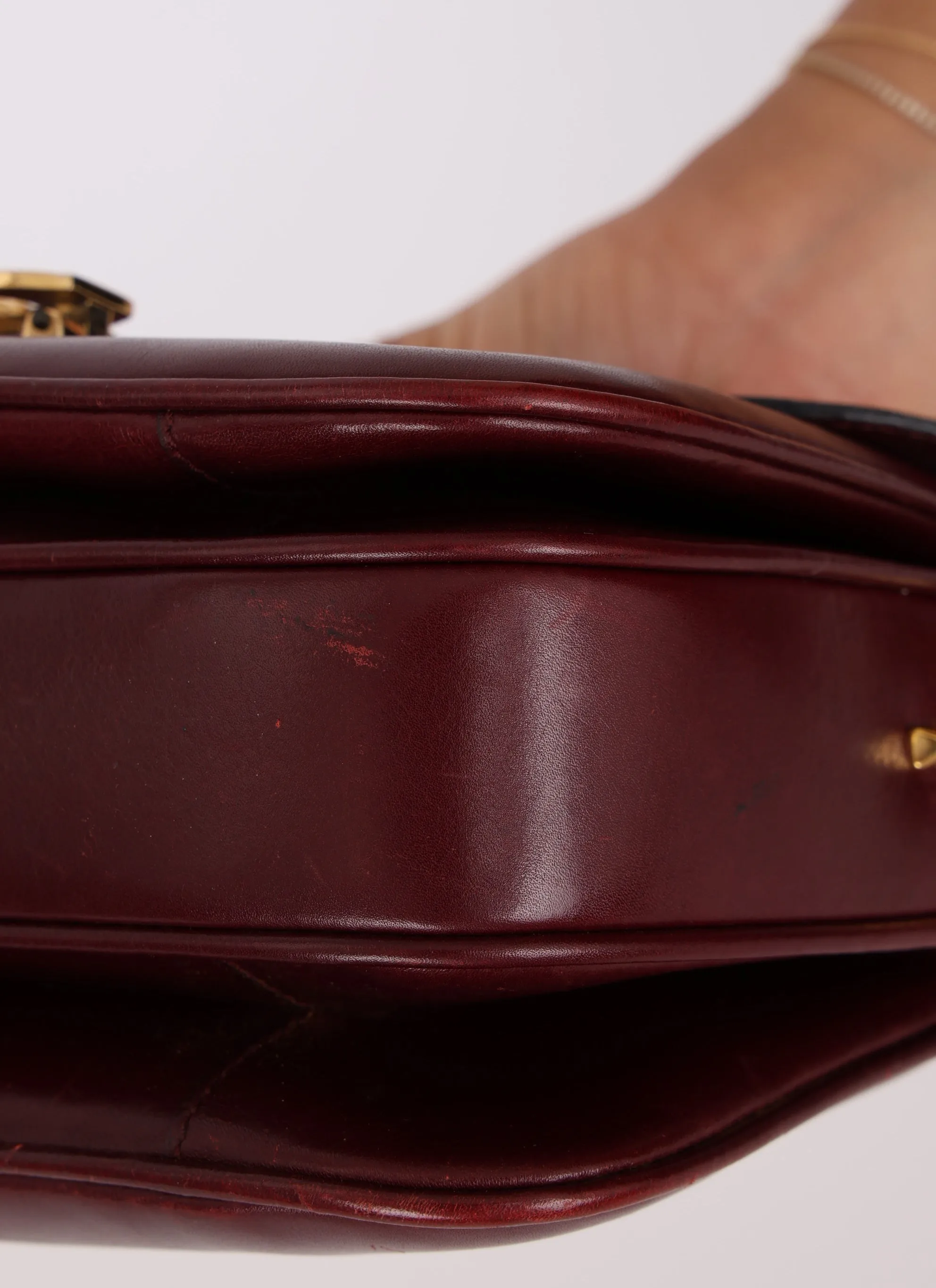 Celine Triomphe Boxcalf Shoulder Bag