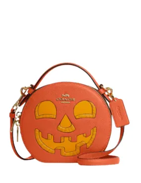 Coach Canteen Crossbody With Halloween Pumpkin