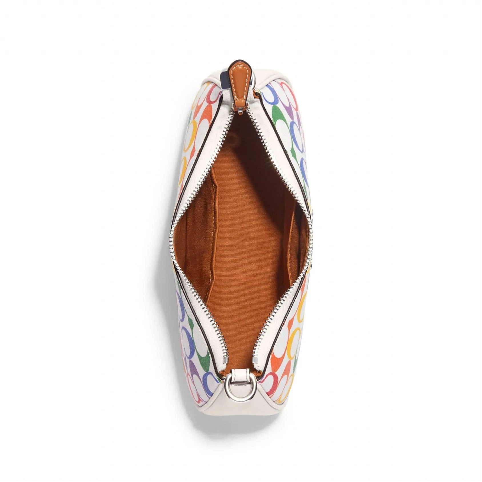Coach Teri Shoulder Bag In Rainbow Signature Canvas