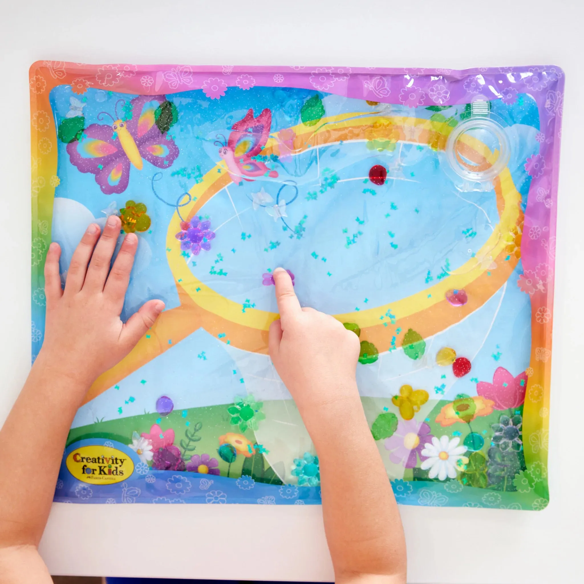 Creativity for Kids: Sensory Squish Bag - Butterfly Garden