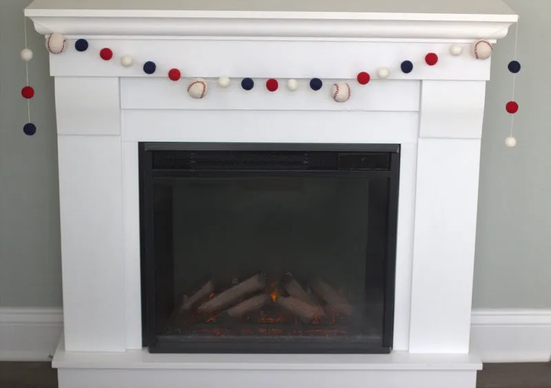 Custom Baseball Garland- PICK YOUR COLORS