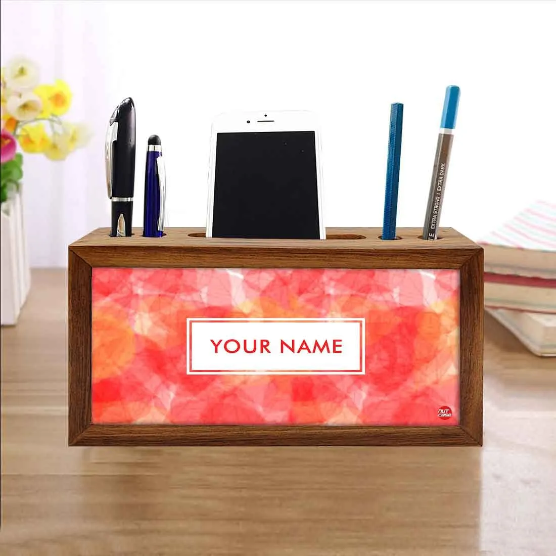 Customized Wooden desk organizer - Antum