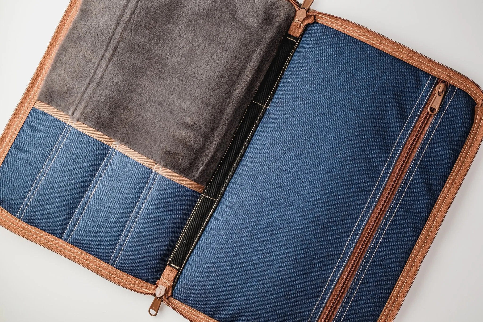 Denim Clutch Bag