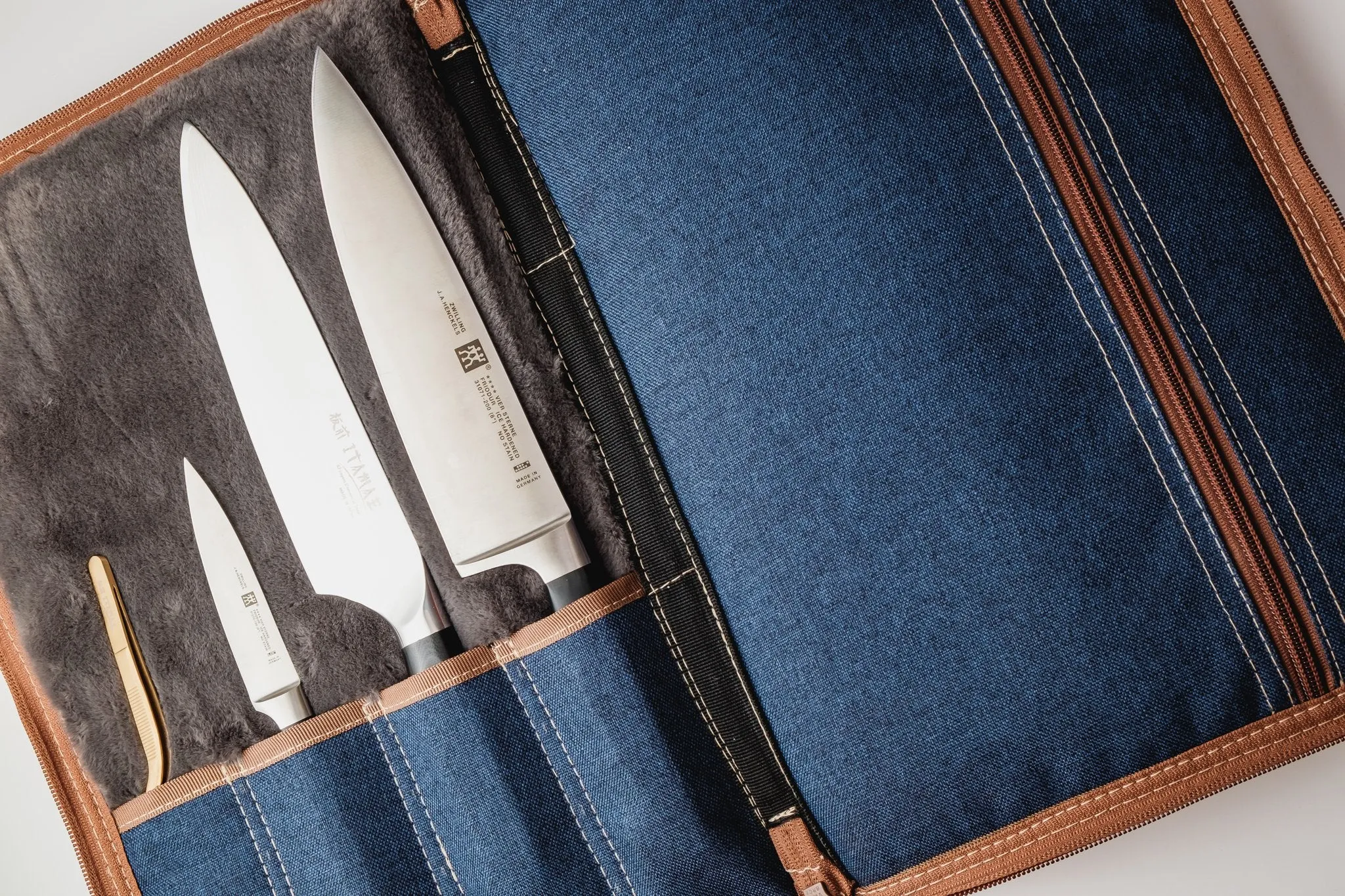Denim Clutch Bag