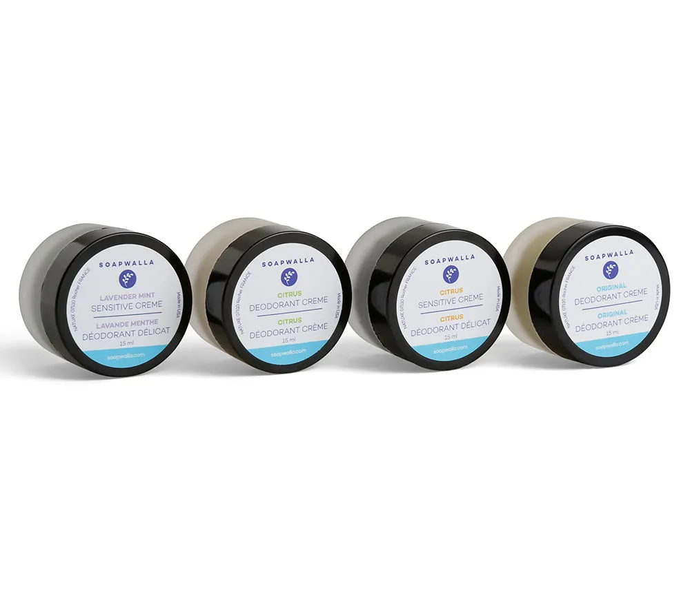 Deodorant Cream Quartet (Travel)