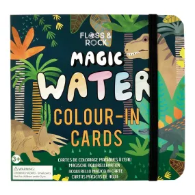 Dinosaur Magic Water Magic Pen & Color-In Cards