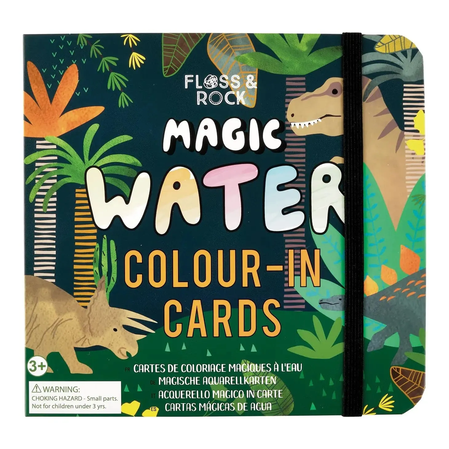 Dinosaur Magic Water Magic Pen & Color-In Cards