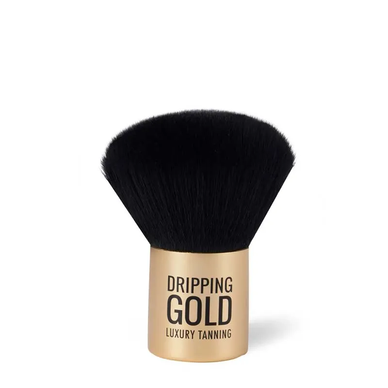 Dripping Gold Mini Kabuki Brush