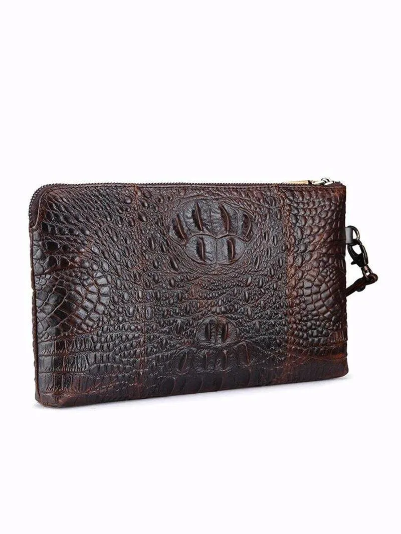 Dusky Croco Ladies Leather Wallet